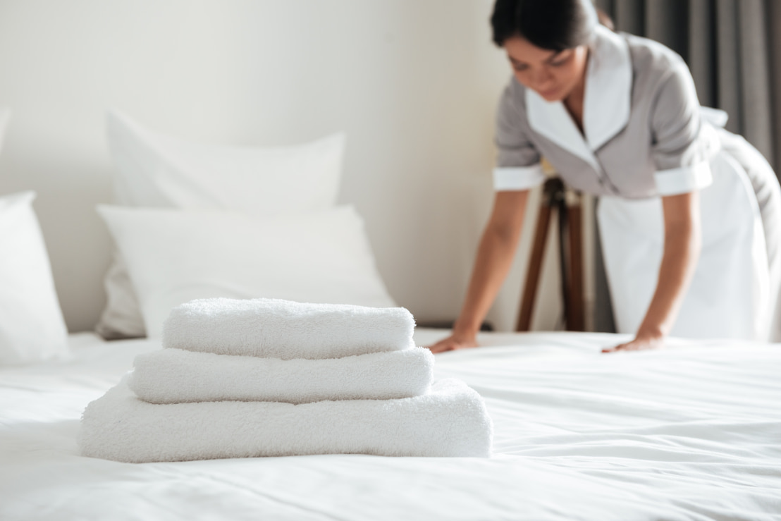 Serviced apartment rentals can come with in-house maid service